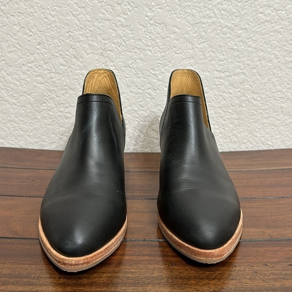 Nisolo Classic Black Leather Booties Size 8 - Picture 5 of 10